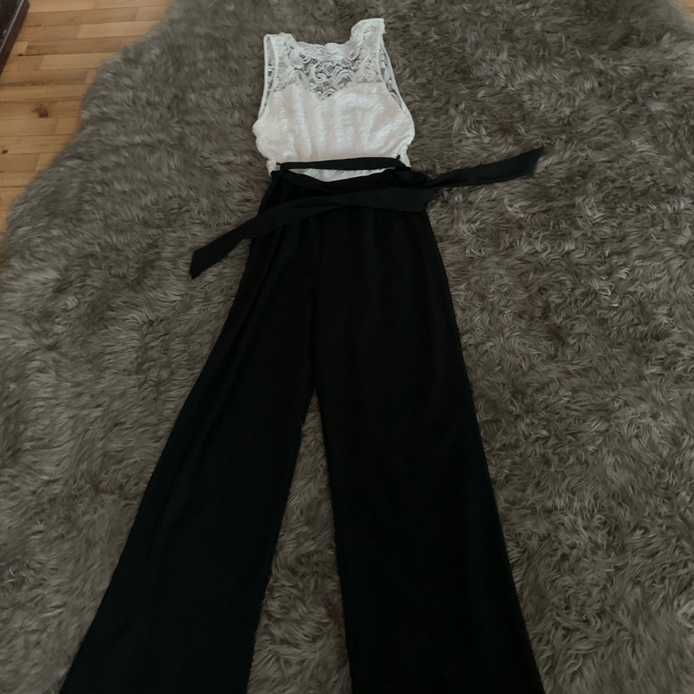 Black and White Romper/Jump Suit